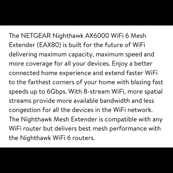 Netgear WiFi extender, up to 2,500 feet of more coverage., - Picture 11 of 11